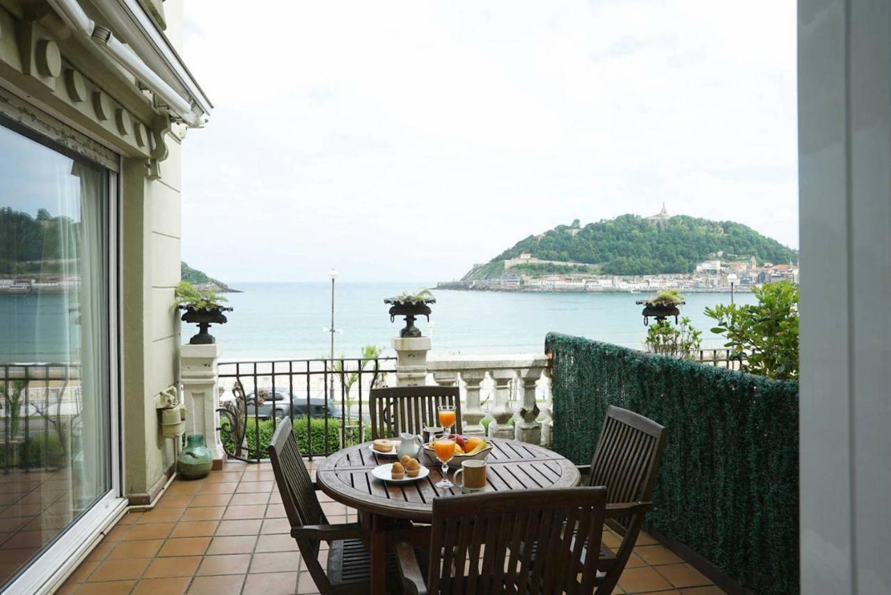 Breathtaking Terrace Views In Luxury Apartment - By Www,Sansebastianapartments,Es San Sebastian Luaran gambar